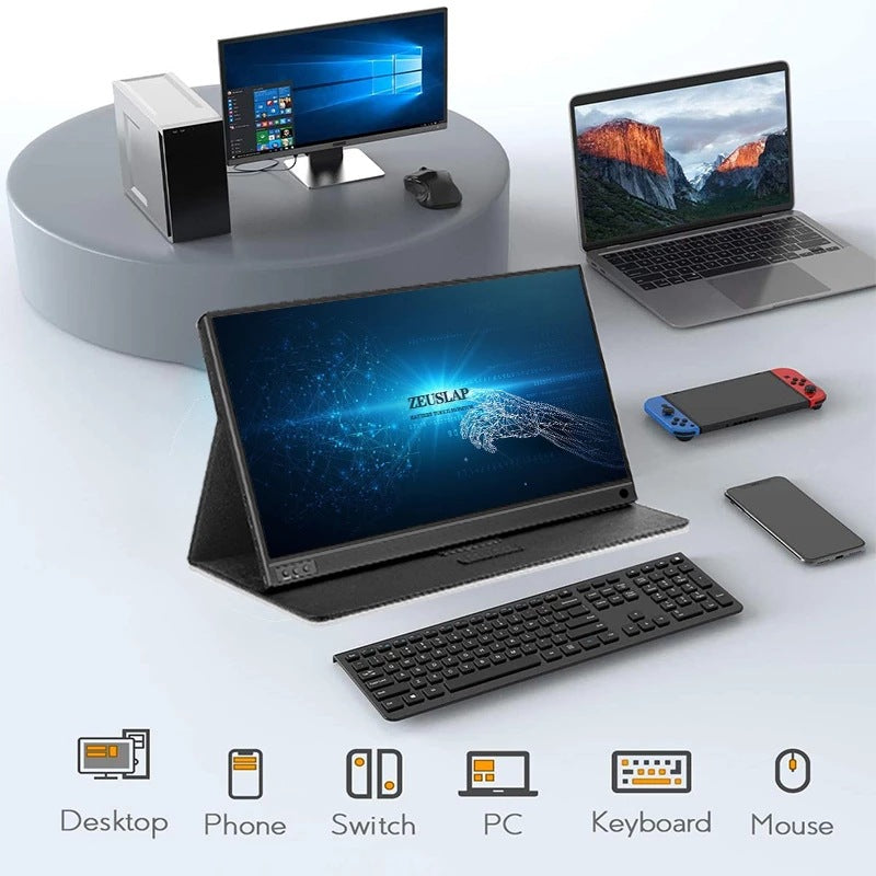 ZEUS 15.6" 4K Ultra-Fluid 240HZ Portable Touch Monitor