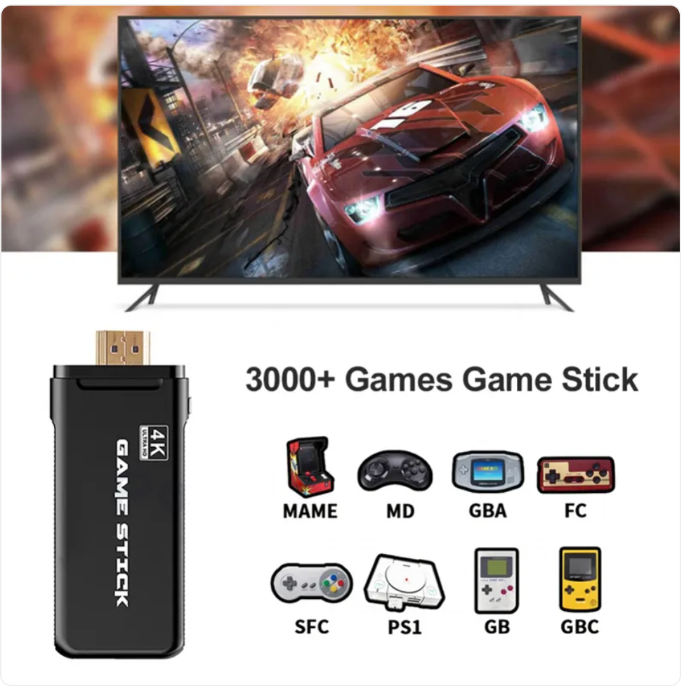 HDMI Wireless Gaming Stick & Controllers